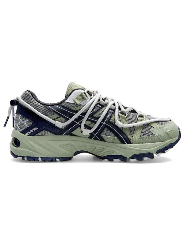 Кроссовки гелевые кахана тр v2 Asics — изображение 2 из 4, светлый зеленый/серый