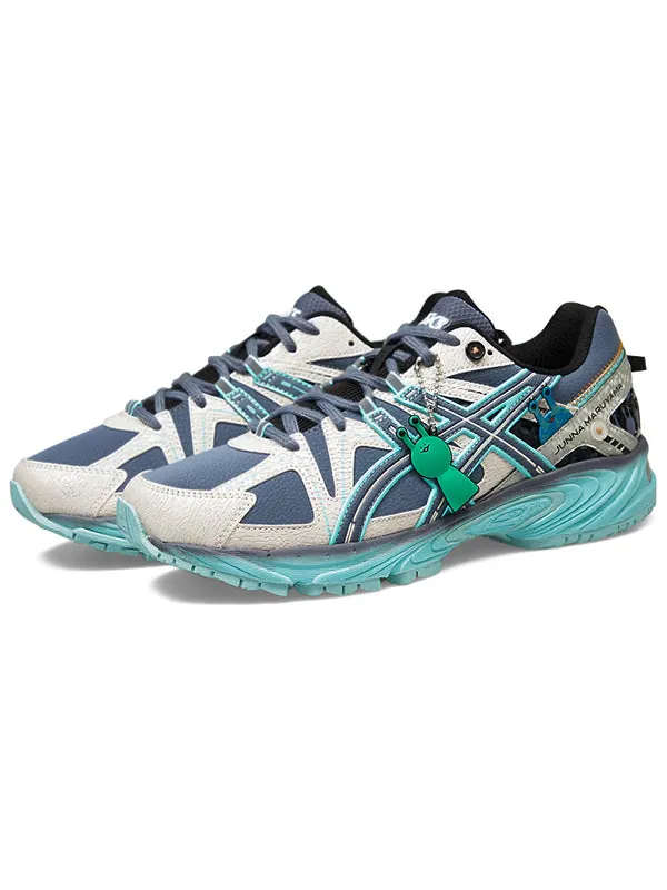 Кроссовки x junna maruyama gel-kahana tr 'white blue' Asics — изображение 3 из 4, синий