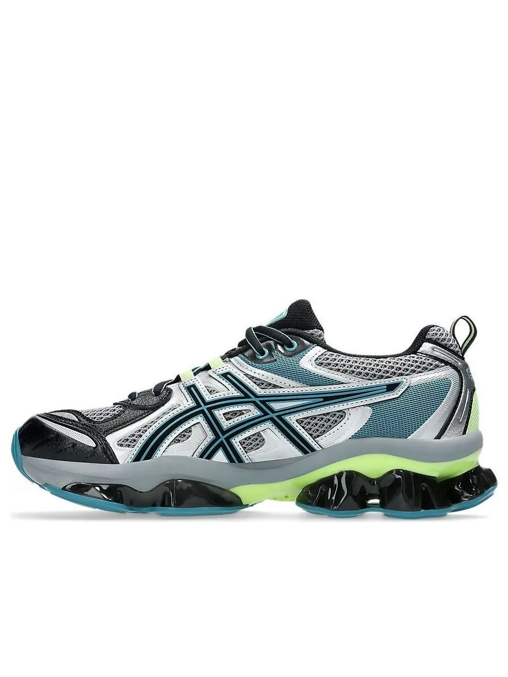 Кроссовки ASICS Gel-Quantum Kinetic 'Gravel Teal Black' — изображение 1 из 6, серебряный