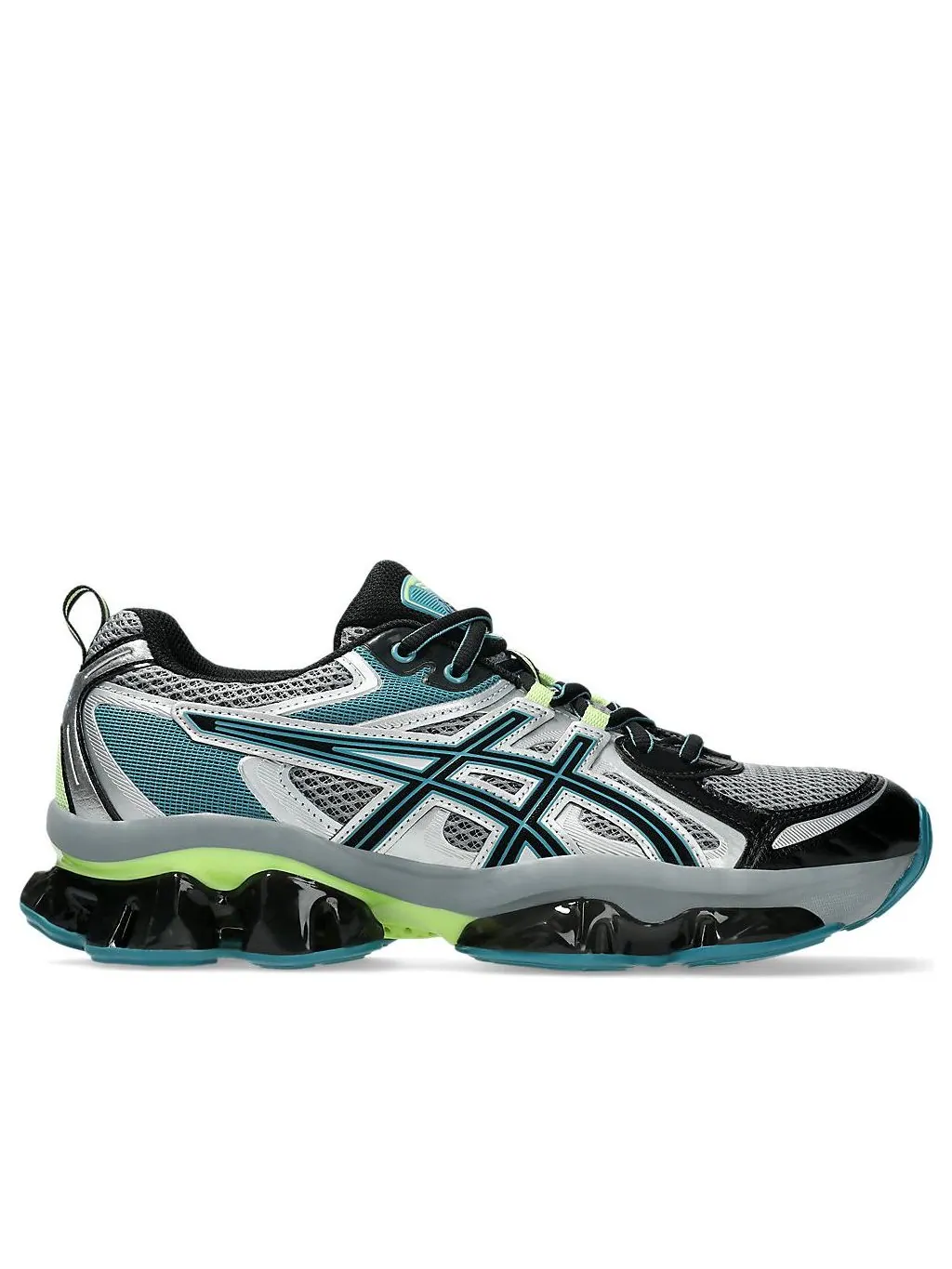 Кроссовки ASICS Gel-Quantum Kinetic 'Gravel Teal Black' — изображение 2 из 6, серебряный
