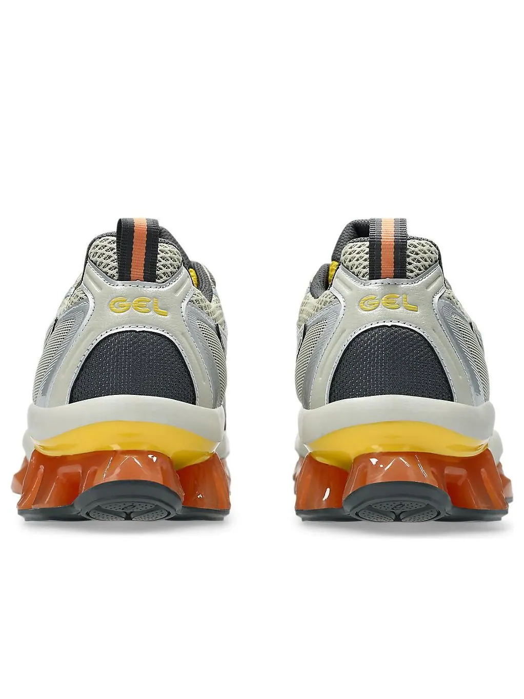 Кроссовки ASICS Gel-Quantum Kinetic 'Grey Orange' — изображение 4 из 7, серебряный
