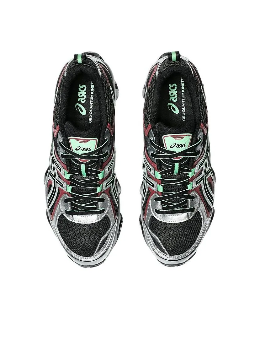 Asics Gel-Quantum Kinetic 'Silver Green-Maroon' — изображение 5 из 7, серебристый/зеленый