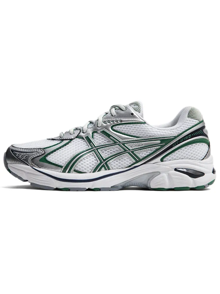 Кроссовки Asics GT-2160 Unisex бело-серебристые — изображение 1 из 5, белый/зеленый