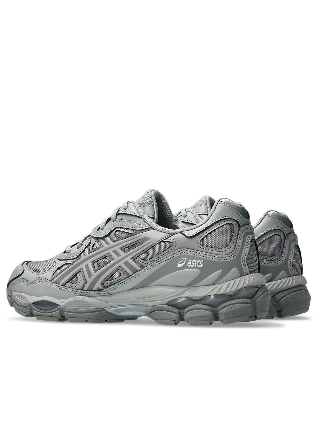 Asics Gel-NYC 'Grey Cement Grey' — изображение 4 из 7, серый/серый