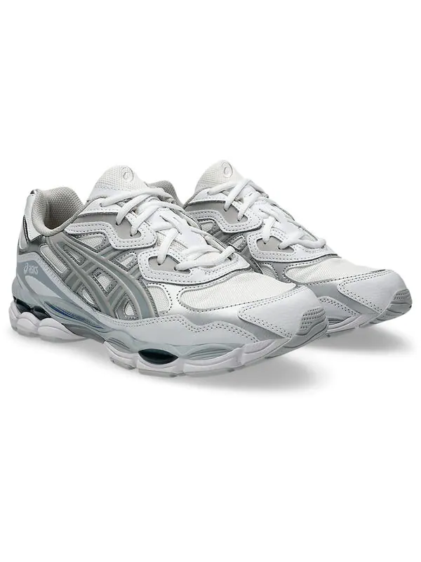 Кроссовки gel-nyc 'white oyster grey' Asics — изображение 3 из 4, белый/серый