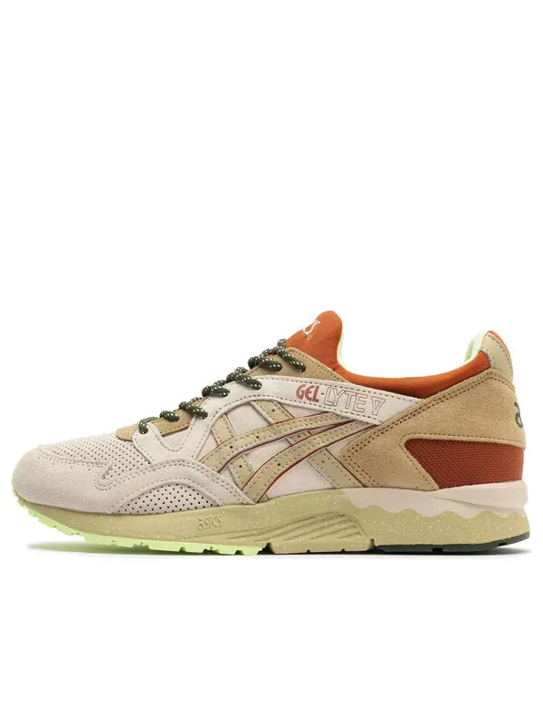 Кроссовки гель лайт v Asics — изображение 1 из 4, кремовый песочный/желтый