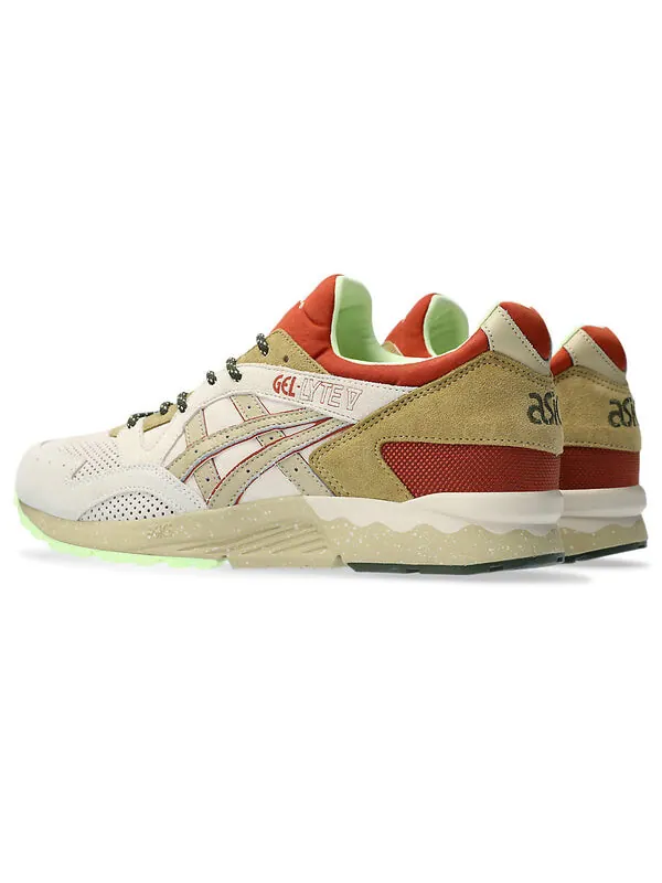 Кроссовки гель лайт v Asics — изображение 3 из 4, кремовый песочный/желтый