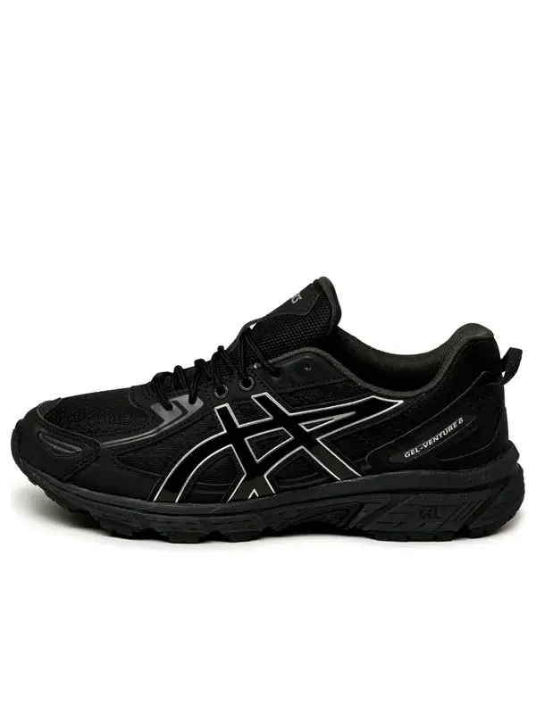 Кроссовки gel-venture 'black' Asics — изображение 1 из 4, черный