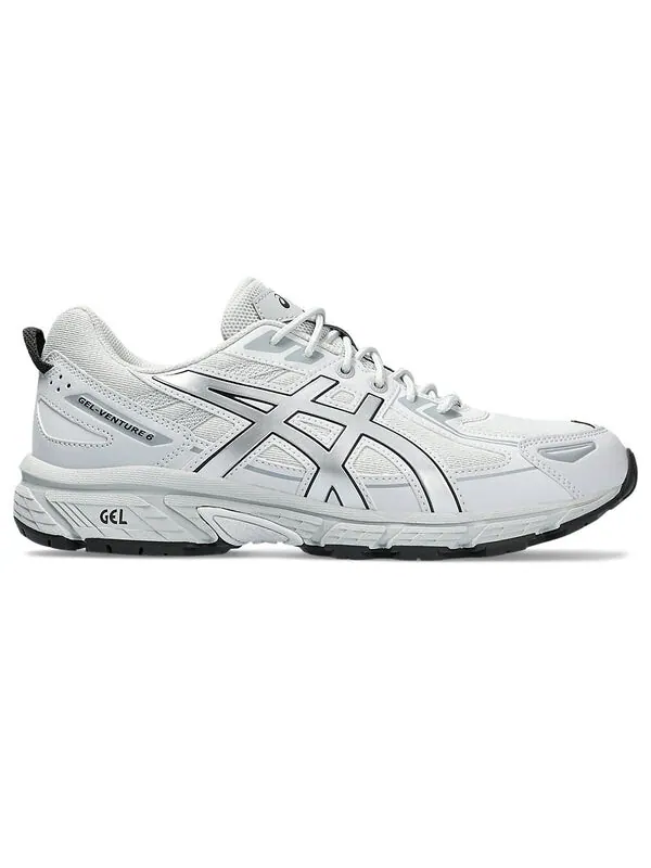 Кроссовки gel-venture 6 'white silver' Asics — изображение 2 из 4, белый/серебристый