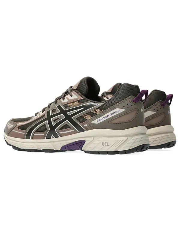 Кроссовки гель венчур 6 Asics — изображение 3 из 4, коричневый/бежевый