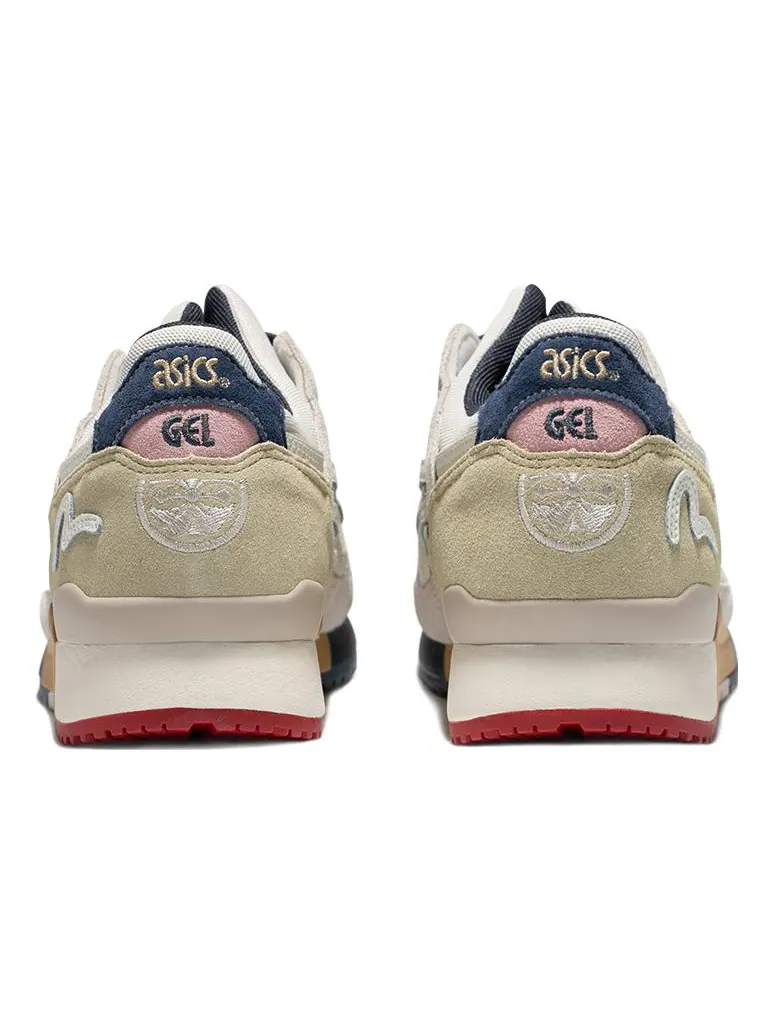 Кроссовки ASICS x EVISU Gel-Lyte 3 'Beige Navy' — изображение 4 из 5, бежевый