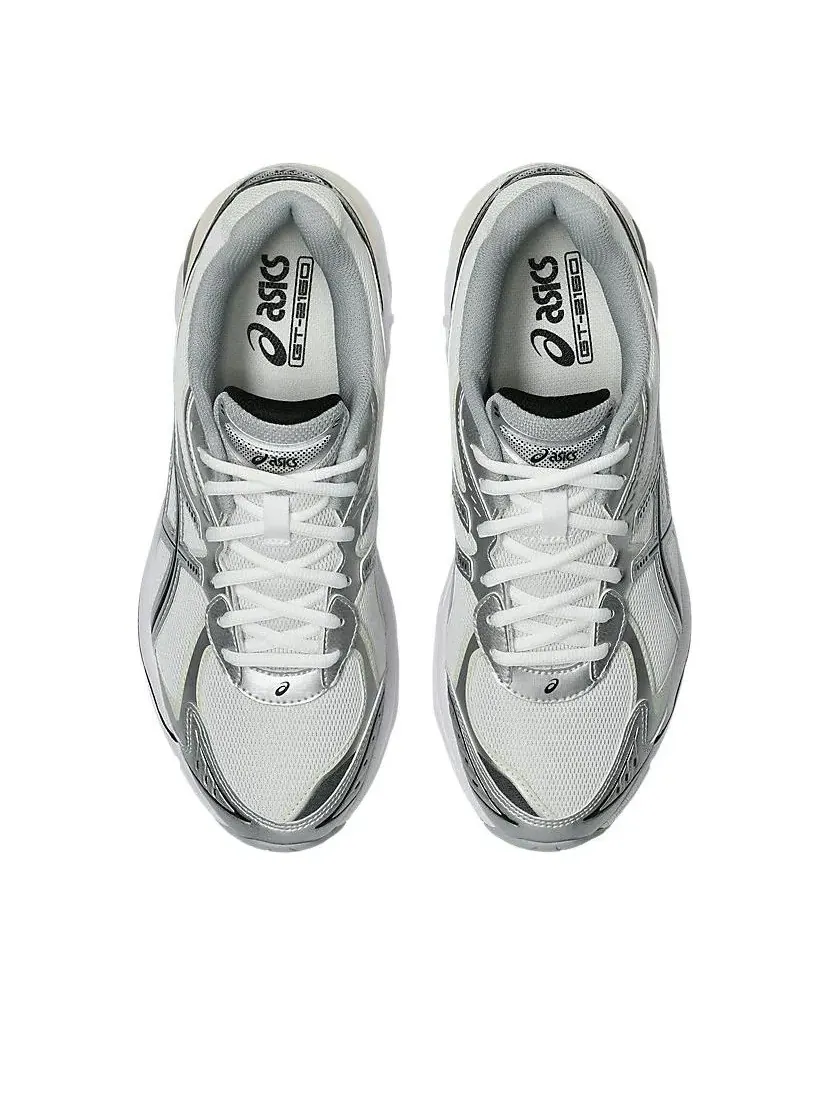 Кроссовки ASICS GT-2160 'White Pure Silver' — изображение 3 из 6, серебряный