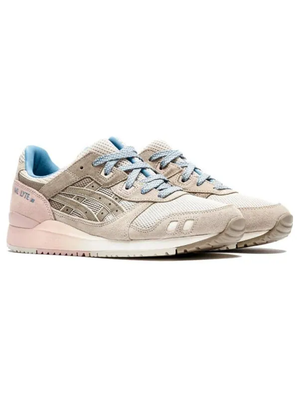 Кроссовки гель лайт 3 ог Asics — изображение 2 из 3, тауп / кленовый сахар