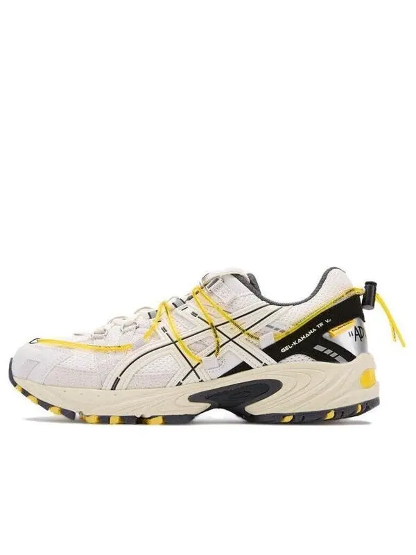 Кроссовки trouble smile gel-kahana tr v2 'white yellow' Asics — изображение 1 из 4, белый/черный/желтый