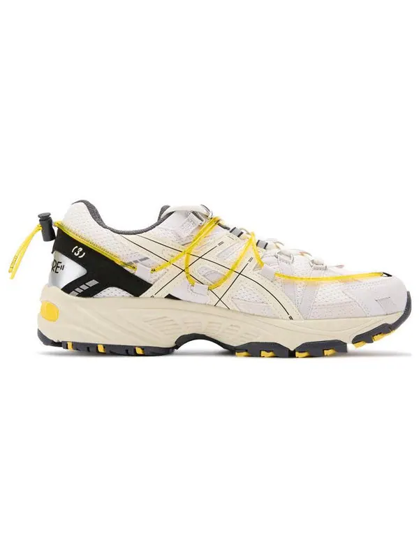 Кроссовки trouble smile gel-kahana tr v2 'white yellow' Asics — изображение 2 из 4, белый/черный/желтый