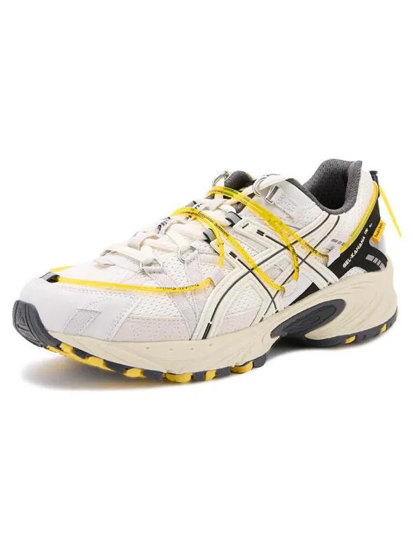 Кроссовки trouble smile gel-kahana tr v2 'white yellow' Asics — изображение 3 из 4, белый/черный/желтый