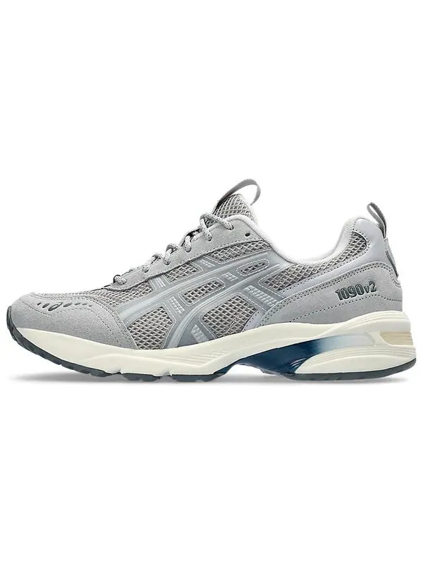 Кроссовки гель 1090 v2 Asics — изображение 2 из 4, серый/бежевый/синий