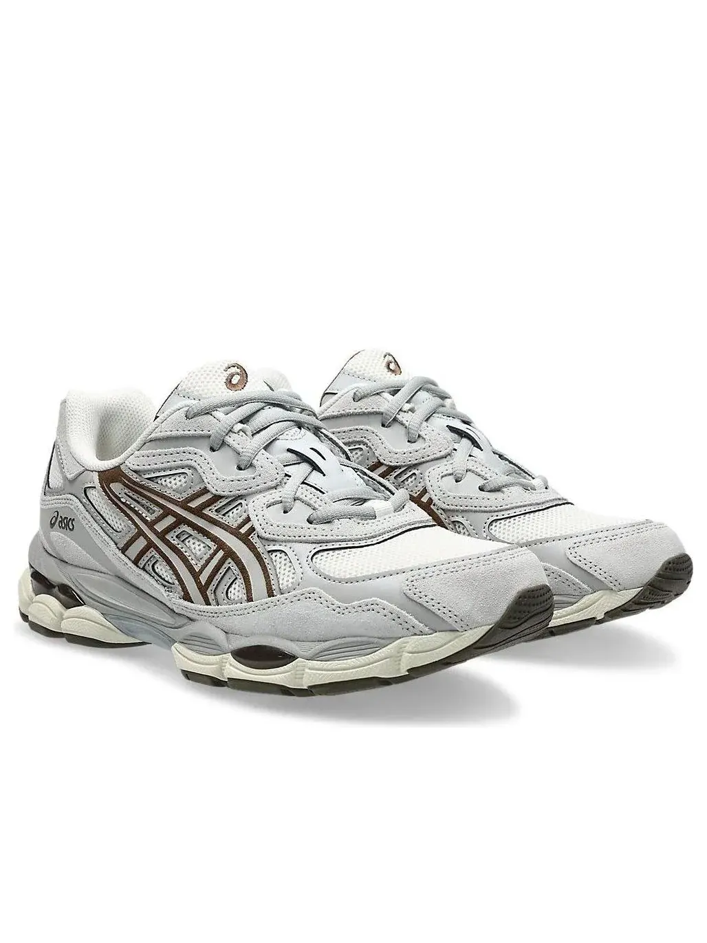 Кроссовки ASICS Gel-NYC 'Cream Cement Grey' — изображение 2 из 6, серый