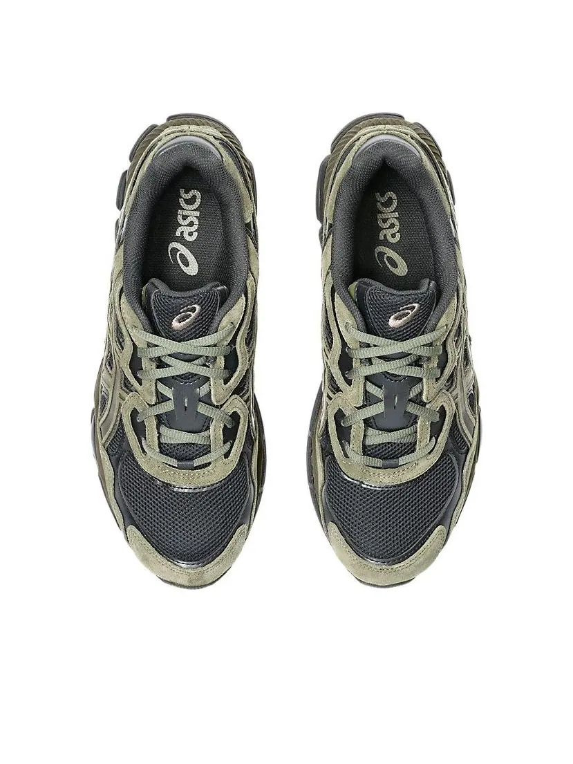 Asics Gel-NYC 'Loden Green Graphite Grey' — изображение 6 из 7, зеленый/графитовый серый