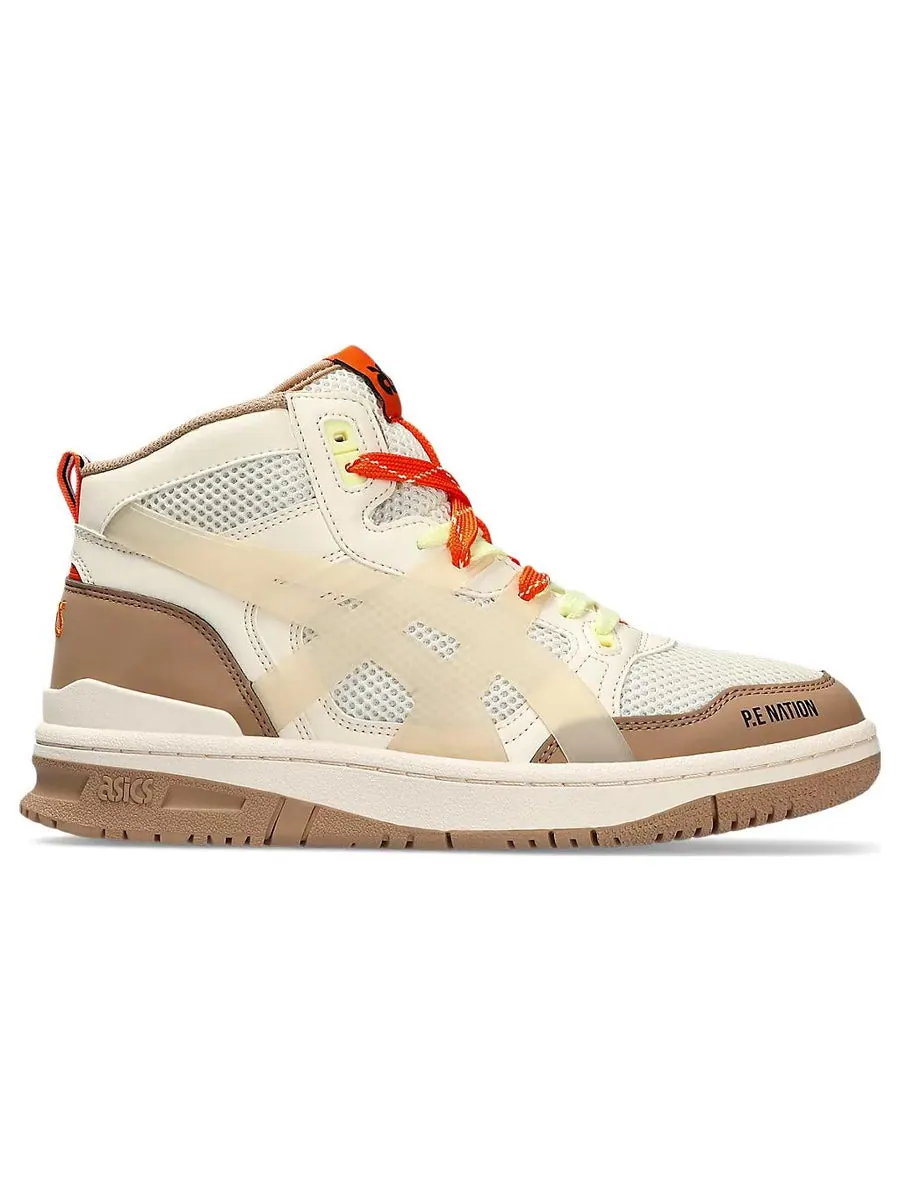 Кроссовки ASICS x P.E Nation EX89 MT 'Pearled Ivory Burro' — изображение 2 из 6, бежевый