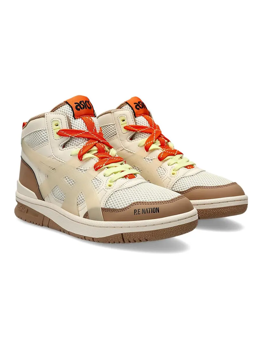 Кроссовки ASICS x P.E Nation EX89 MT 'Pearled Ivory Burro' — изображение 3 из 6, бежевый