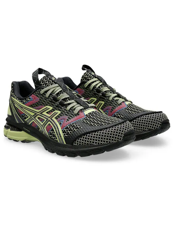 Кроссовки us4 s gel terrain Asics — изображение 2 из 4, черный/неоновый