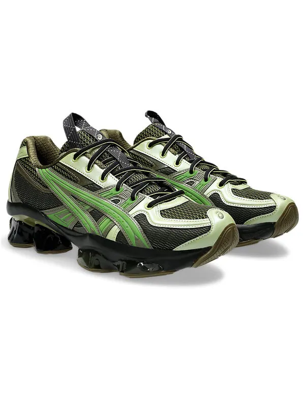 Кроссовки us5-s gel quantum kinetic 'moss bamboo' Asics — изображение 2 из 4, коричневый