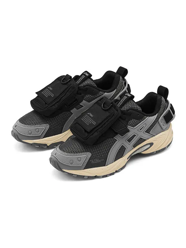 Кроссовки гелевые кахана тр v3 Asics — изображение 3 из 4, черный/серый