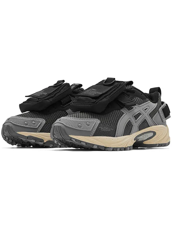 Кроссовки гелевые кахана тр v3 Asics — изображение 4 из 4, черный/серый