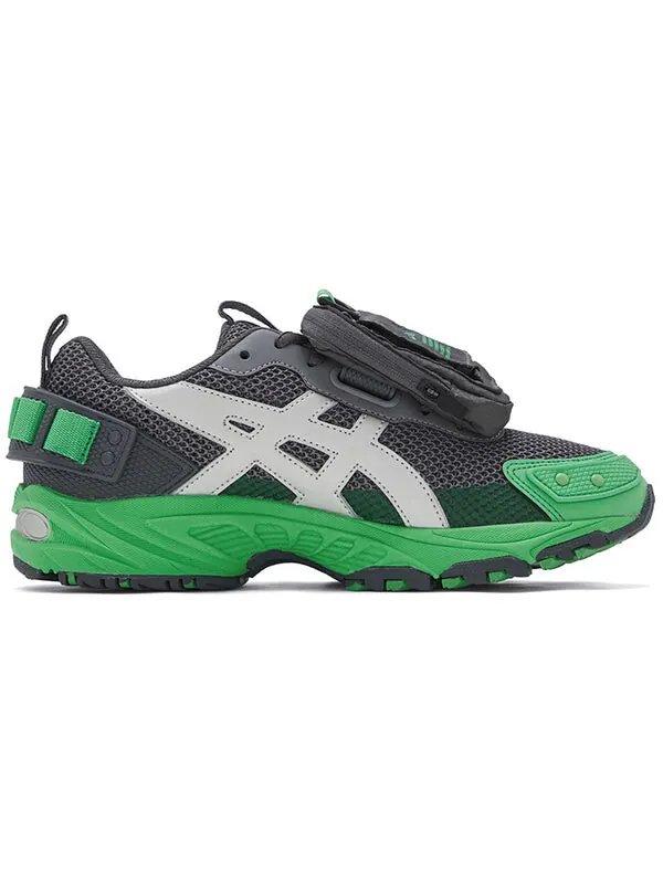 Кроссовки гелевые кахана тр v3 Asics — изображение 2 из 4, серый зеленый белый