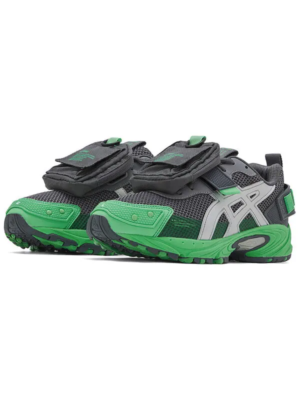 Кроссовки гелевые кахана тр v3 Asics — изображение 3 из 4, серый зеленый белый