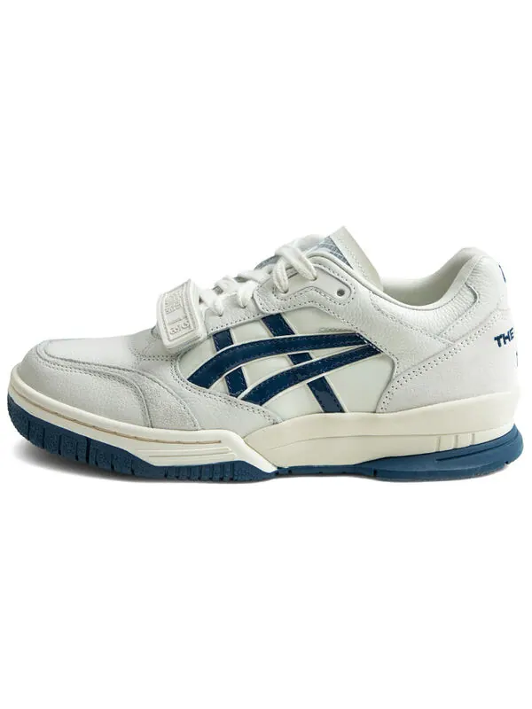 Кроссовки гелевые spotlyte low v2 Asics — изображение 2 из 4, белый/синий/красный