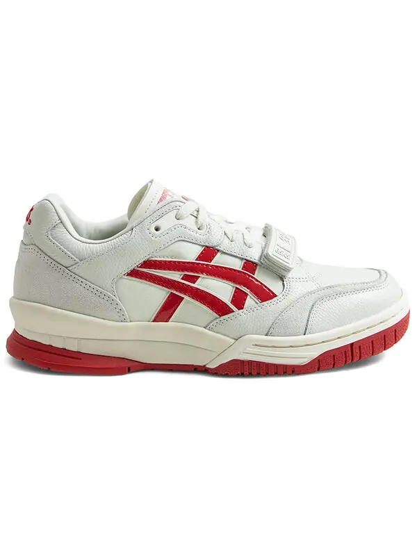 Кроссовки гелевые spotlyte low v2 Asics — изображение 3 из 4, белый/синий/красный
