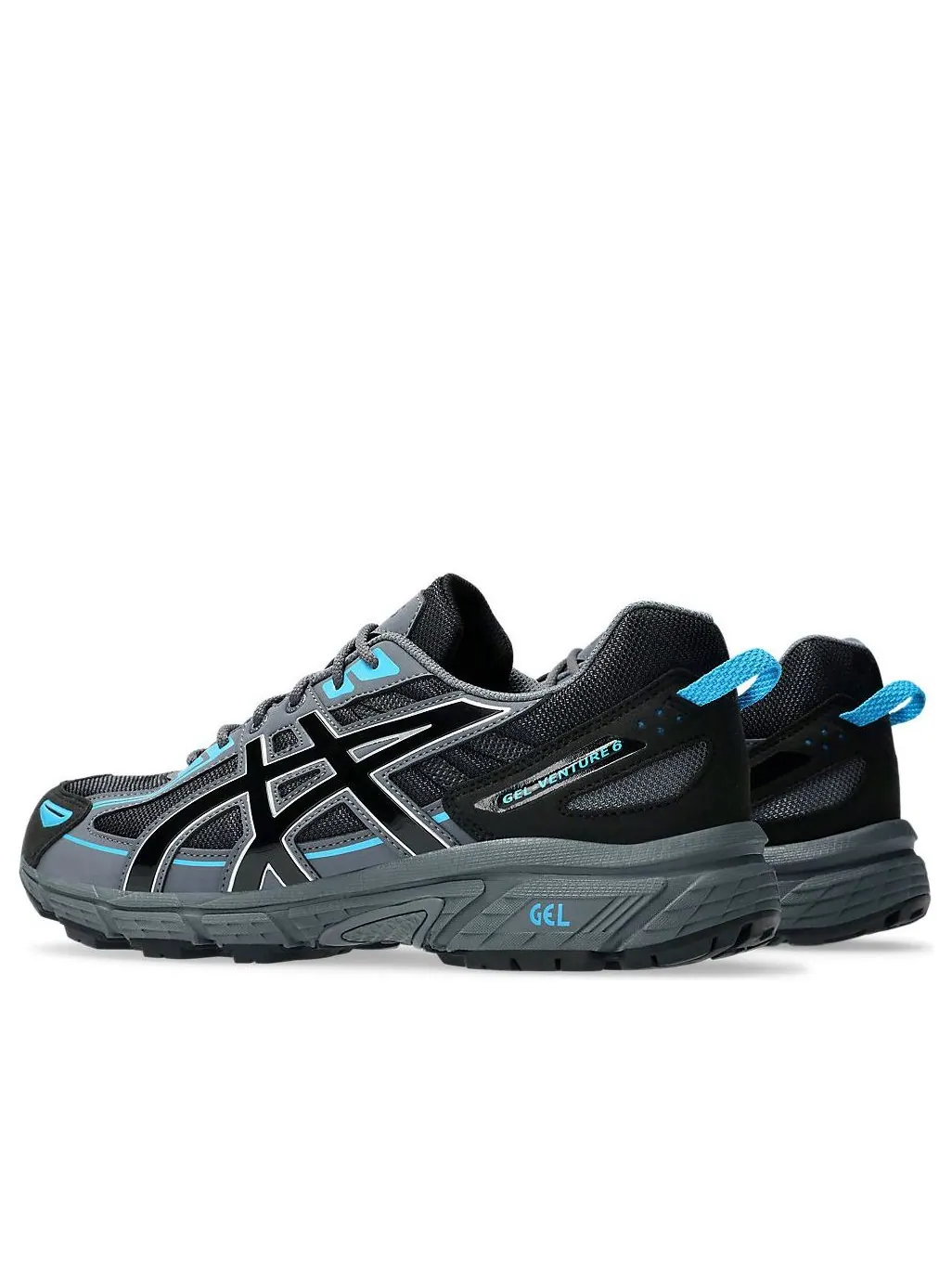 Asics Gel-Venture 6 'Black Carrier Grey' — изображение 4 из 7, черный/серый