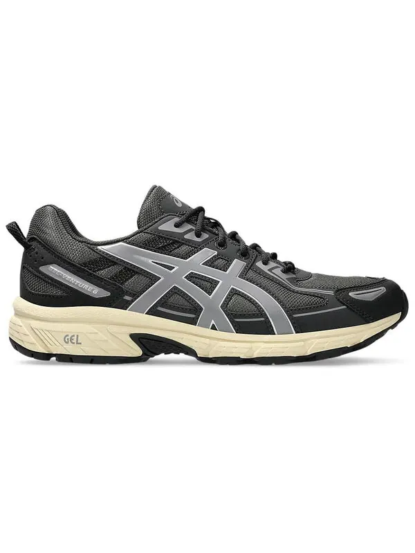 Кроссовки gel-venture 6 'truffle grey steeple grey' Asics — изображение 2 из 4, серый/серый