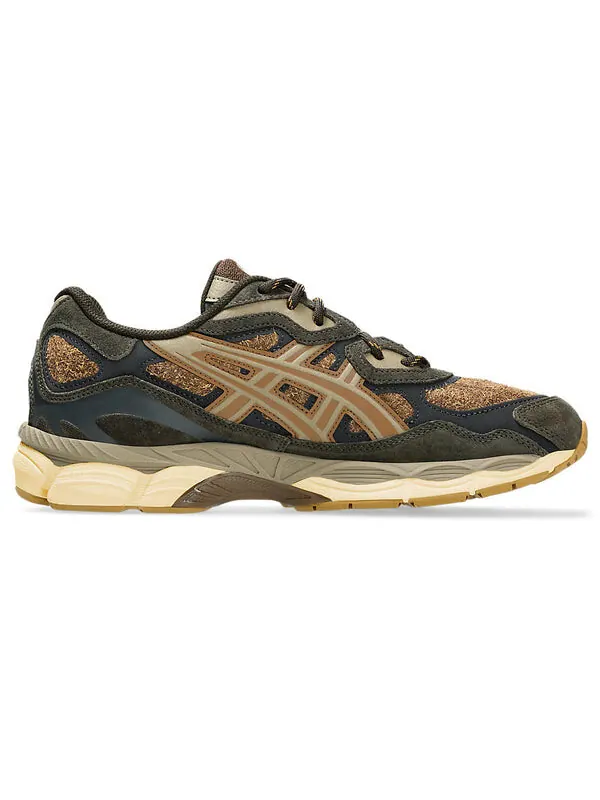 Кроссовки гель nyc Asics — изображение 2 из 4, коричневый/бежевый