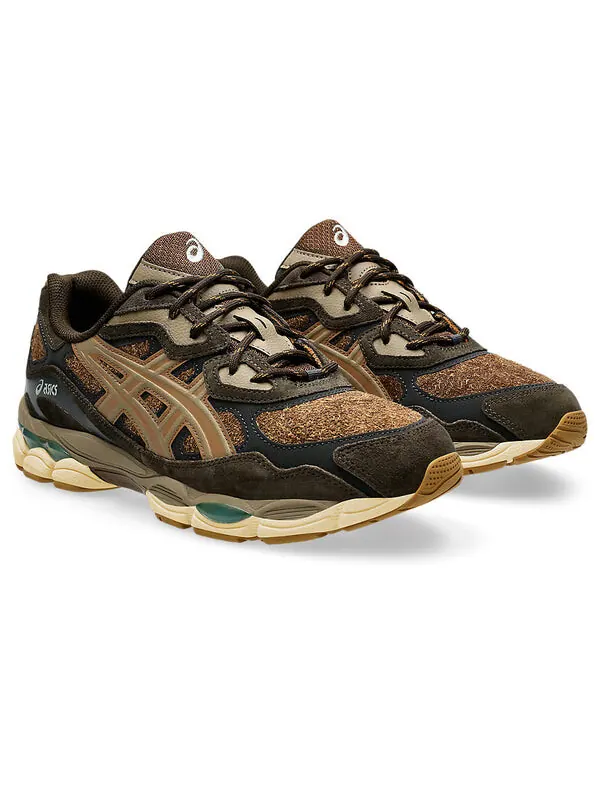 Кроссовки гель nyc Asics — изображение 3 из 4, коричневый/бежевый