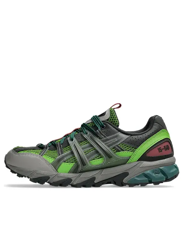 Кроссовки gel-sonoma 15-50 'piquant green graphite grey' Asics — изображение 1 из 4, зеленый/графитовый серый