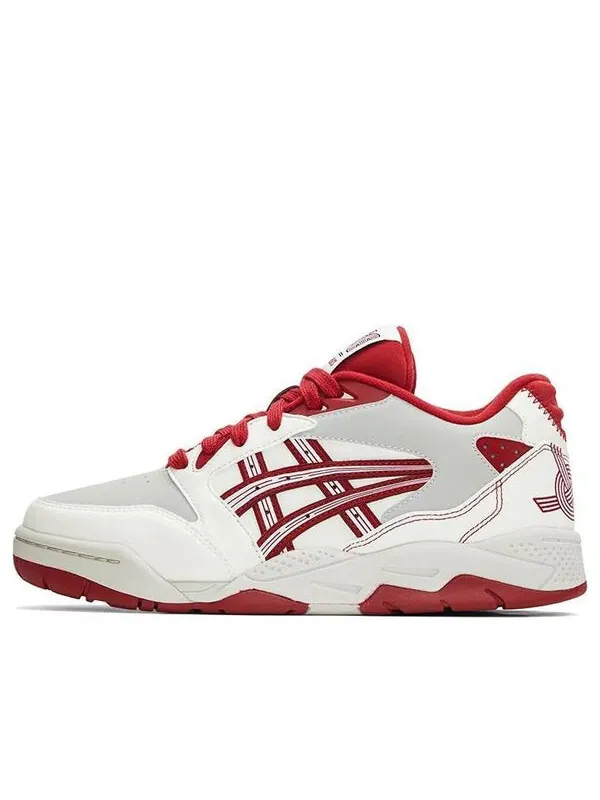 Кроссовки гель предохранитель Asics — изображение 1 из 4, белый/красный
