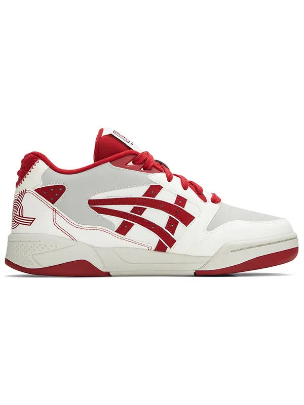 Кроссовки гель предохранитель Asics — изображение 2 из 4, белый/красный