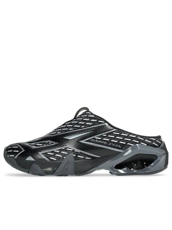Тапочки x kiko kostadinov novalis gel-styrax mule 'black silver' Asics — изображение 1 из 4, черный/серебристый