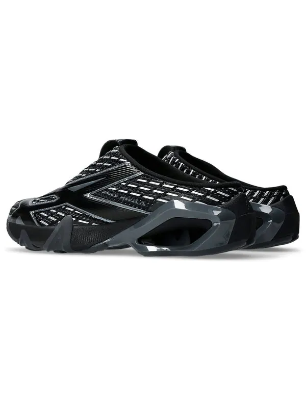 Тапочки x kiko kostadinov novalis gel-styrax mule 'black silver' Asics — изображение 4 из 4, черный/серебристый