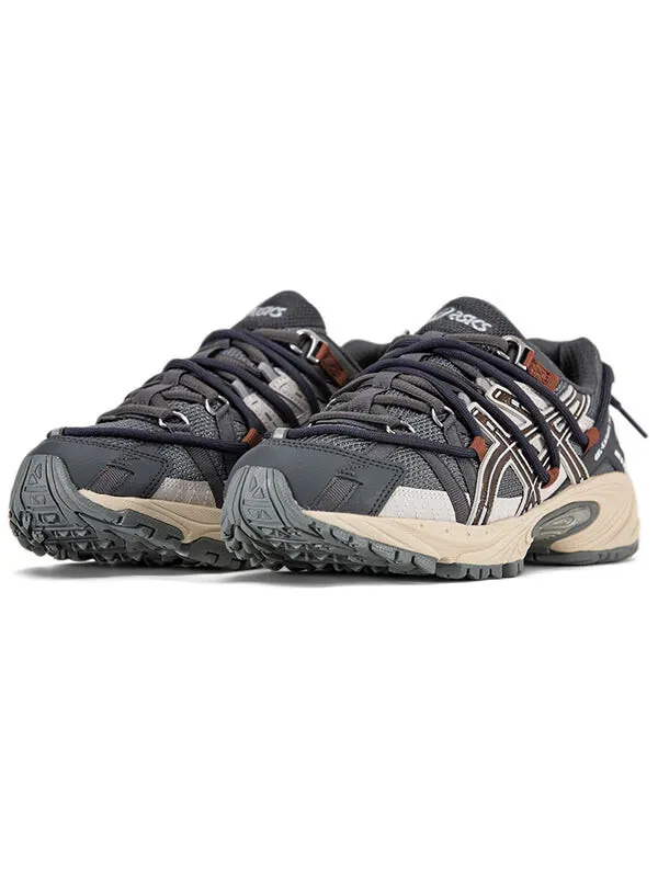 Кроссовки гелевые кахана тр v2 Asics — изображение 3 из 4, темный серый/белый