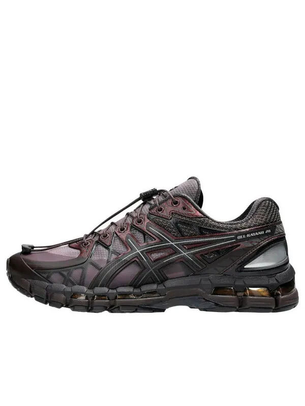 Кроссовки x unaffected gel-kayano 20 'dark cherry black' Asics — изображение 1 из 4, темный/черный