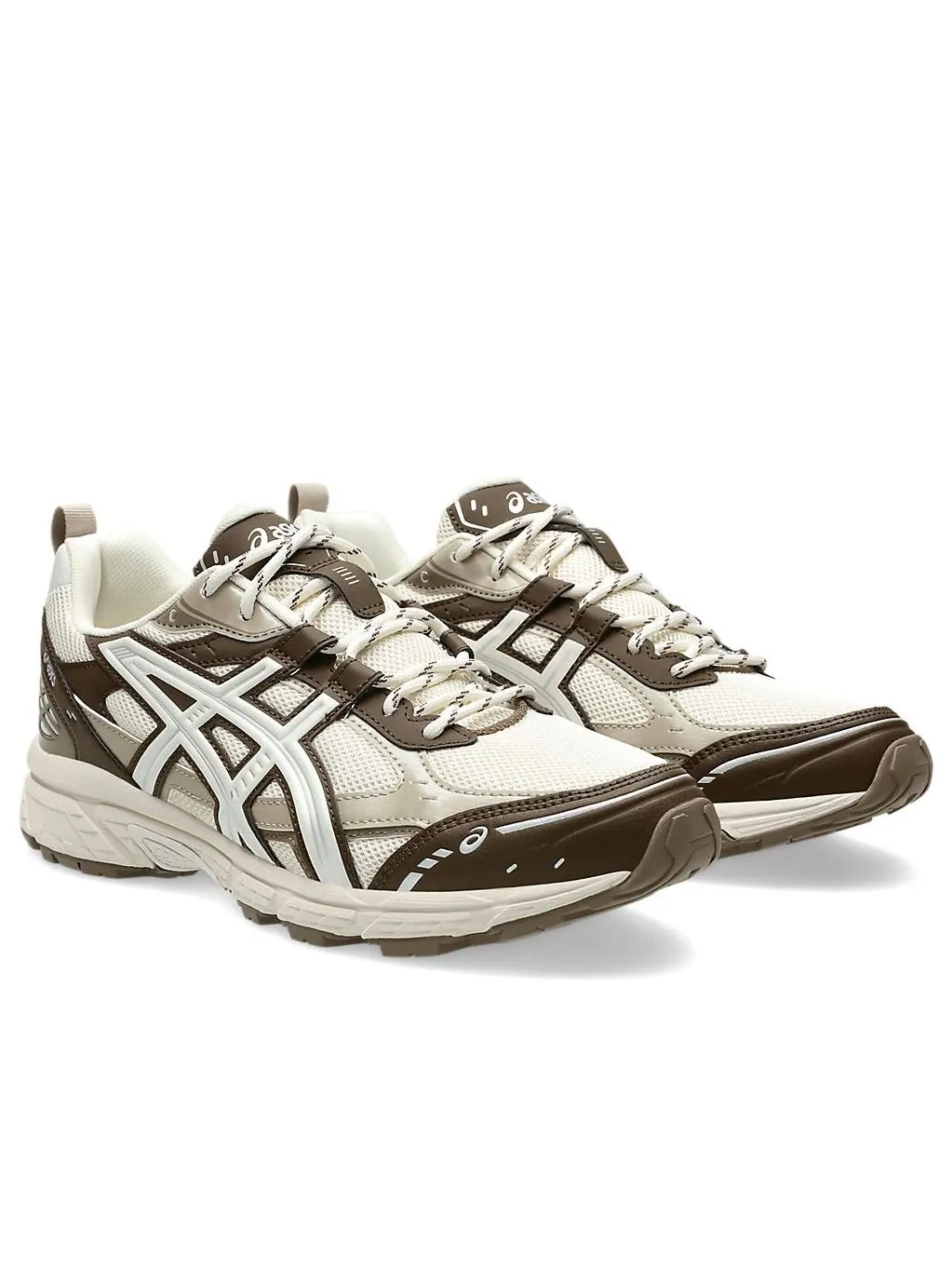 Asics Gel-Nunobiki 'Cream Brown Storm' — изображение 3 из 7, кремовый/коричневый