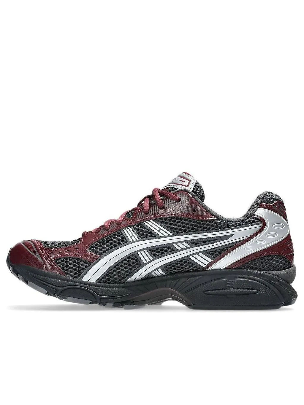 Кроссовки ASICS GEL-Kayano 14 'Obsidian Grey Pure Silver' — изображение 1 из 7, бордовый