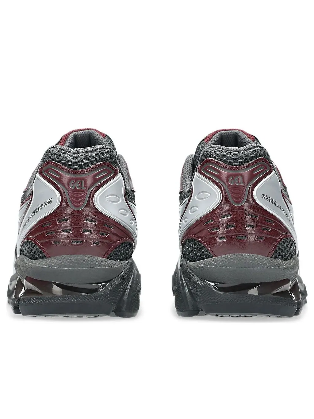 Кроссовки ASICS GEL-Kayano 14 'Obsidian Grey Pure Silver' — изображение 4 из 7, бордовый