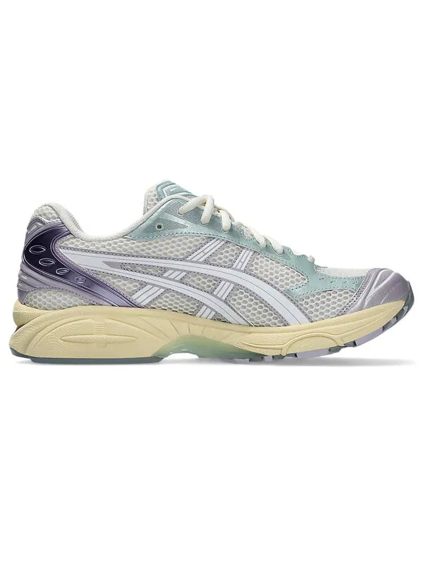Кроссовки гель каяно 14 Asics — изображение 2 из 4, кремовый/фиолетовый