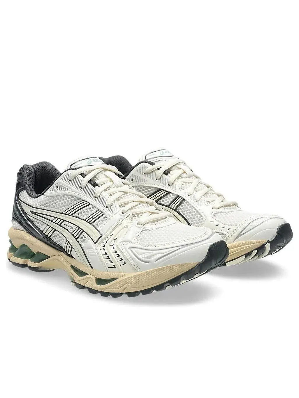 Кроссовки ASICS Gel-Kayano 14 «Кремовый обсидиановый серый» 1203A537-113 — изображение 3 из 7, белый