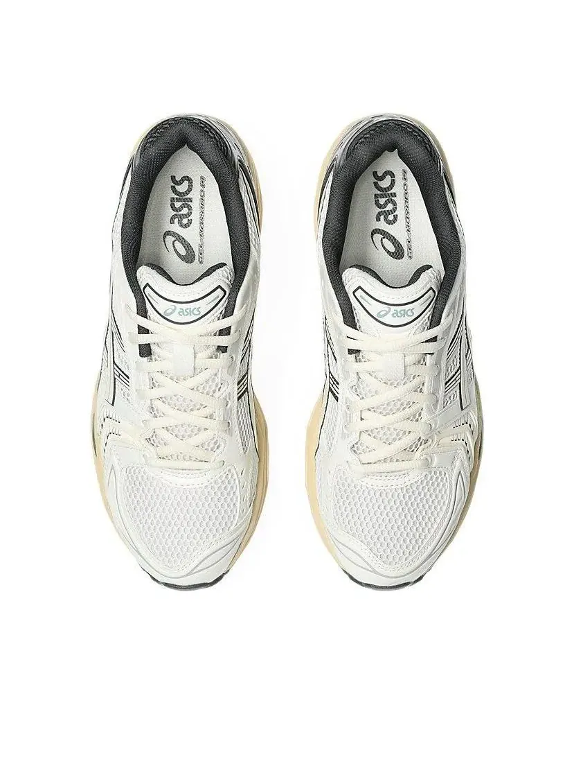 Кроссовки ASICS Gel-Kayano 14 «Кремовый обсидиановый серый» 1203A537-113 — изображение 6 из 7, белый